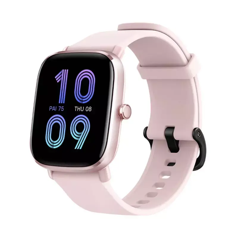 رنگ-صورتی-ساعت-هوشمند-Amazfit-GTS-2-Mini