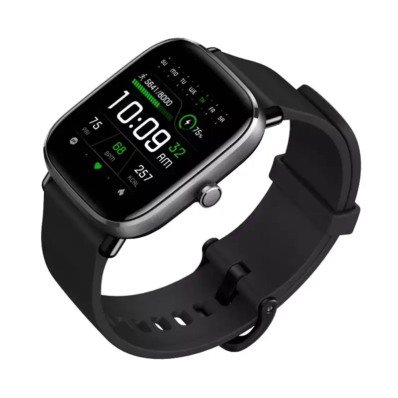 رنگ-مشکی-ساعت-هوشمند-Amazfit-GTS-2-Mini