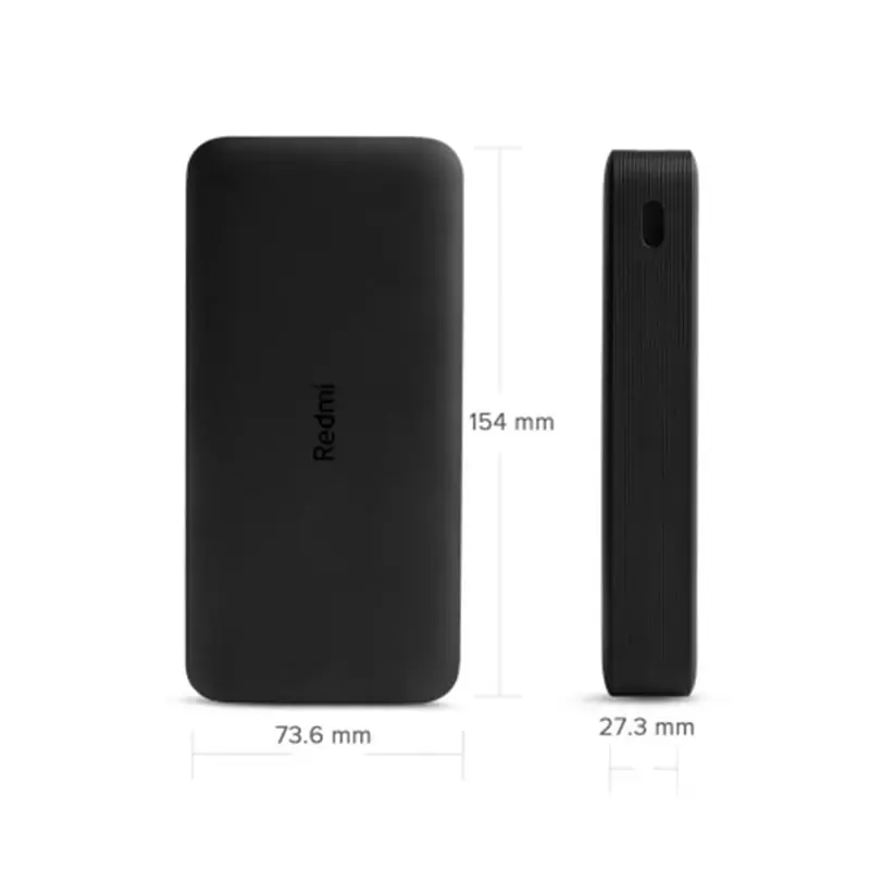 ابعاد-شارژرهمراه-xiaomi-redmi-20000