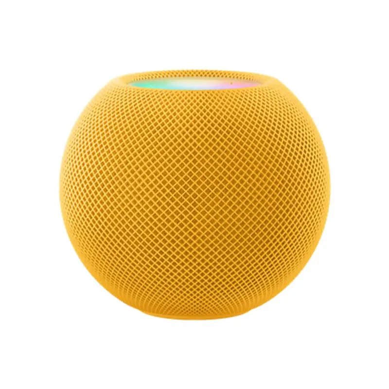 اسپیکر اپل homepod mini رنگ زرد