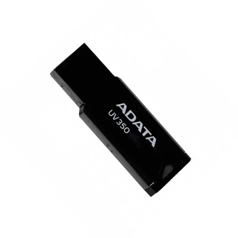 رنگ مشکی فلش مموری ای دیتا مدل UV350  گیگابایت