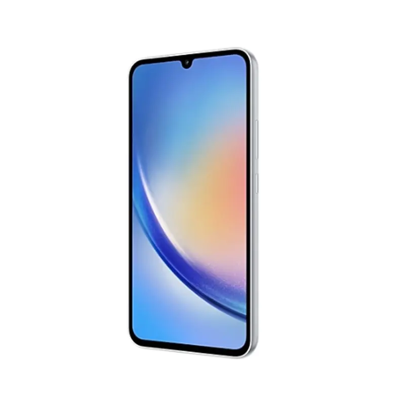 بدنه گوشی A34 5G رنگ نقره ای