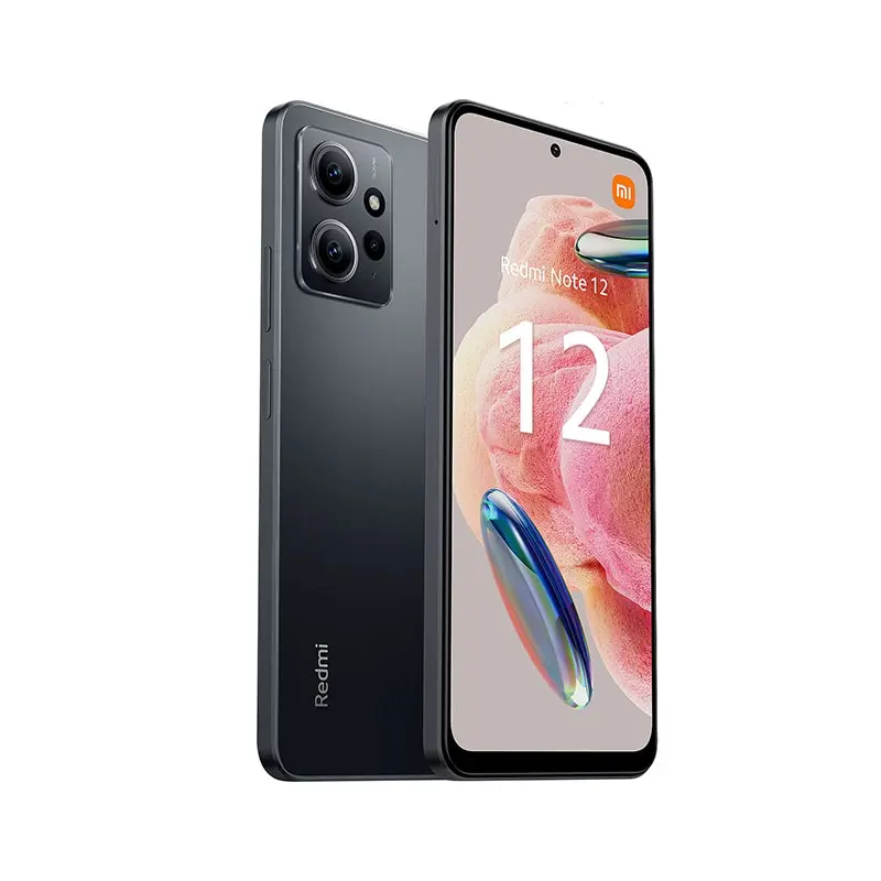 بدنه گوشی موبایل شیائومی ردمی نوت 12 رنگ خاکستری