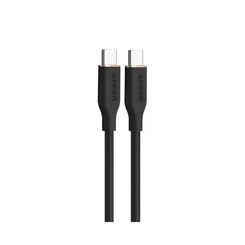 کابل شارژ انکر مدل anker PowerLine III Flow USB-C to USB-C 6ft Cable B2B-UN-A8553H11