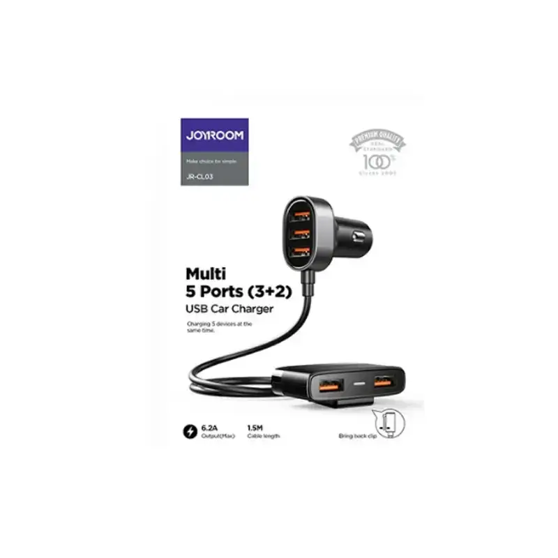 جعبه شارژر فندکی joyroom JR-CL03