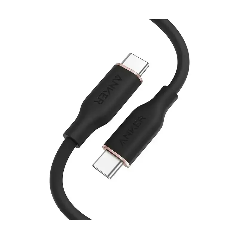 کابل تبدیل انکر مدل Anker PowerLine III Flow USB-C to C-A8552