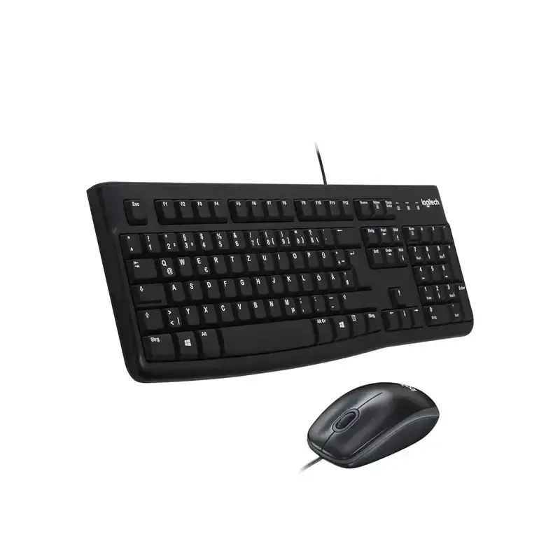 Logitech MK120 Corded Keyboard with Mouse 920-002589