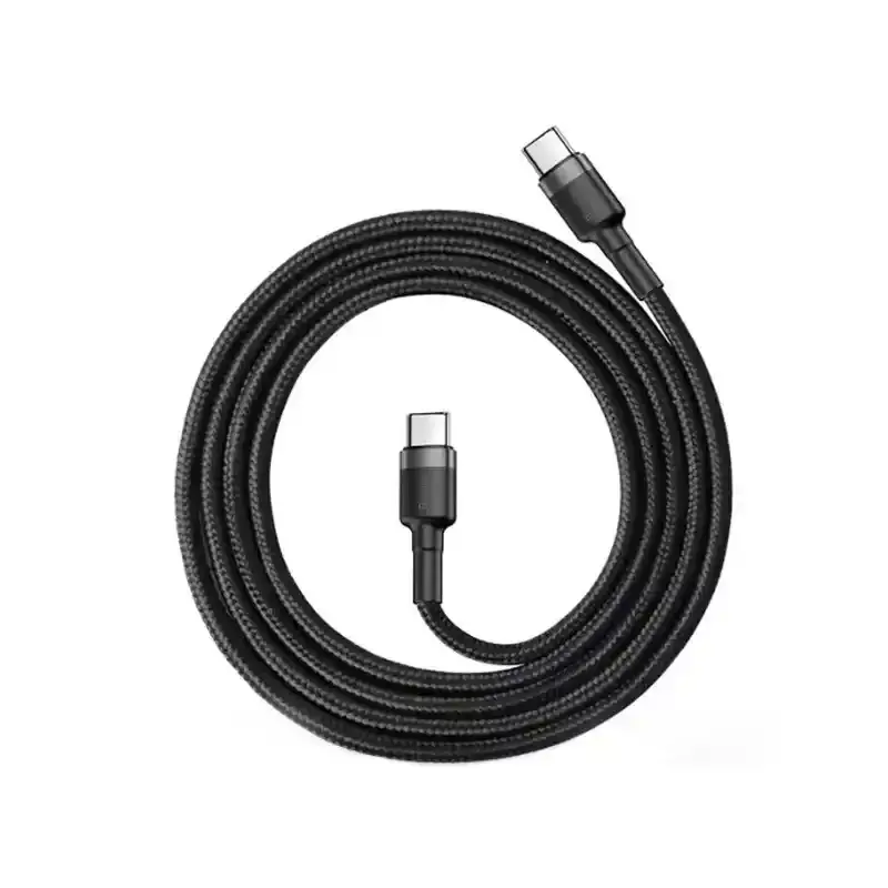کابل باسئوس Baseus Cafule Series Type-C PD2.0 مشکی خاکستری