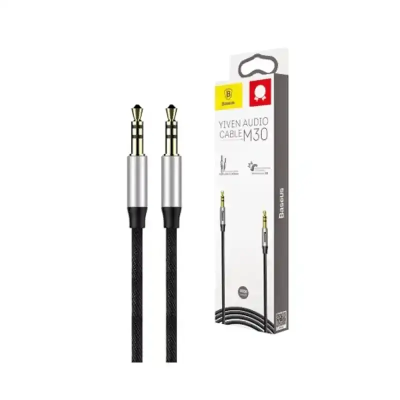 کابل انتقال صدا 3.5 میلی متری Baseus Yiven M30 Audio Cable با طول 1 متر