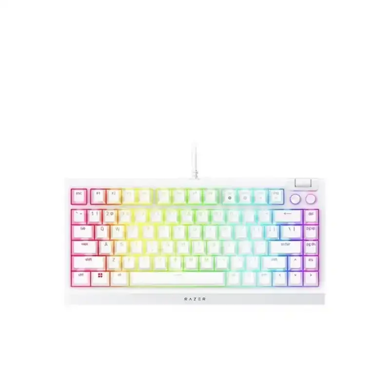 Razer Mechanical Gaming Keyboard BlackWidow V4 white