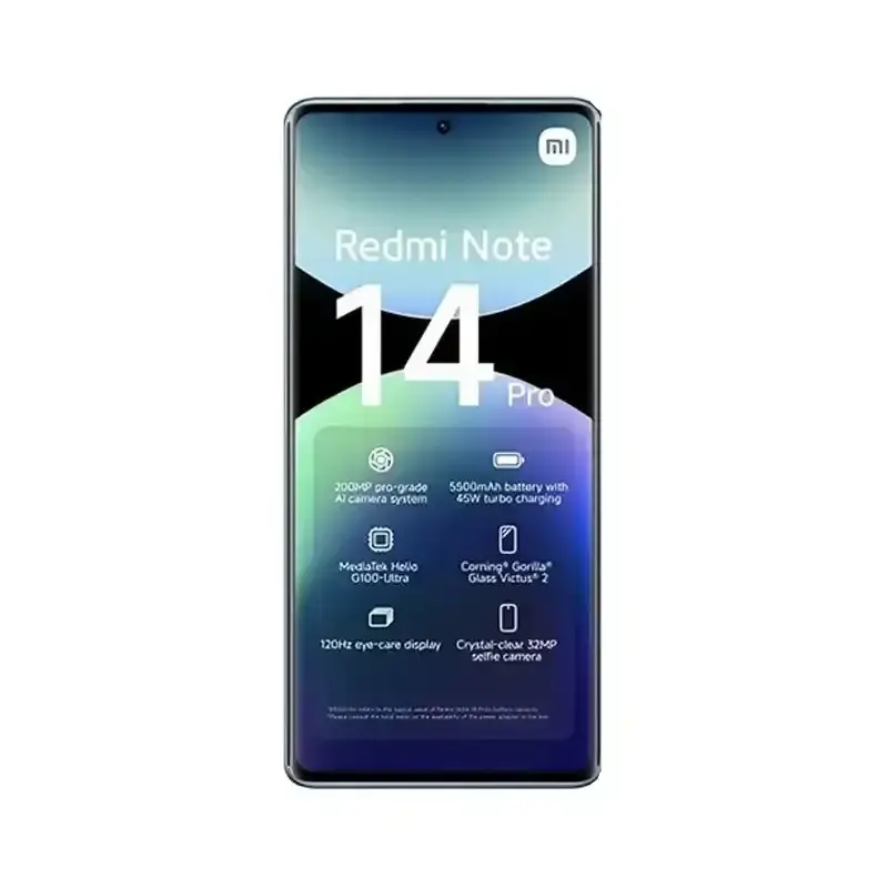طراحی گوشی موبایل شیائومی مدل Redmi Note 14 Pro با ظرفیت 256GB و رم 8GB