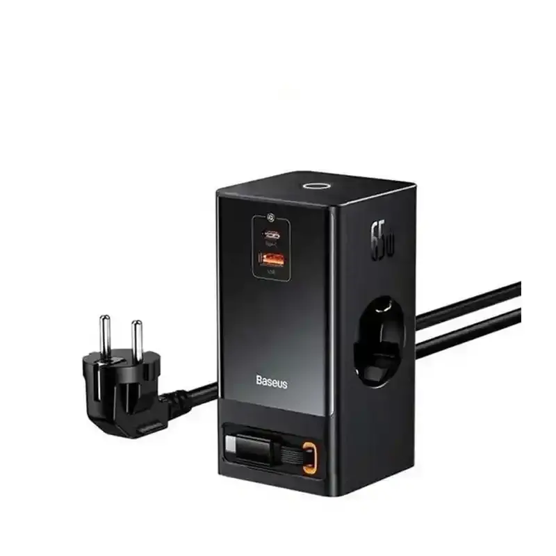 طراحی شارژر رومیزی Baseus Power Combo PSLR000301