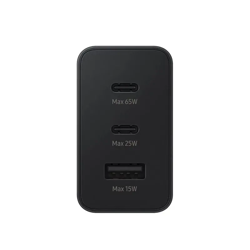 پورت‌های شارژر دیواری سامسونگ Samsung Power Adapter Trio EP-T6530 65W