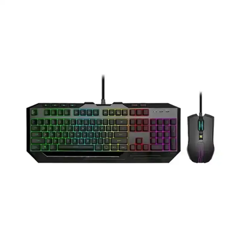 باندل کیبورد و ماوس گیمینگ کولرمستر مدل SGB3000 KKMF4