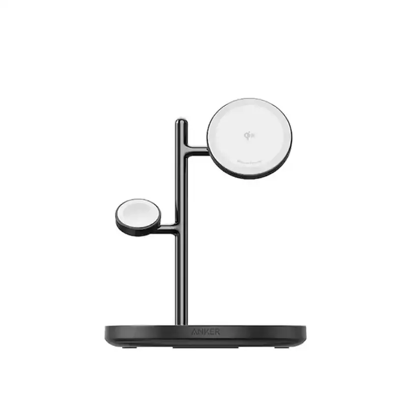 شارژر بی سیم مگنتی Anker MagGo Wireless Charging Station (3-in-1 Stand) Qi2 مدل B25M3.web