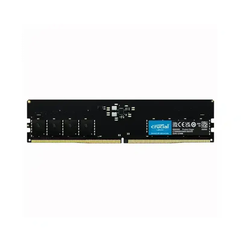مشخصات رم دسکتاپ کروشیال مدل DDR5 4800Mhz UDIMM CL40 16GB