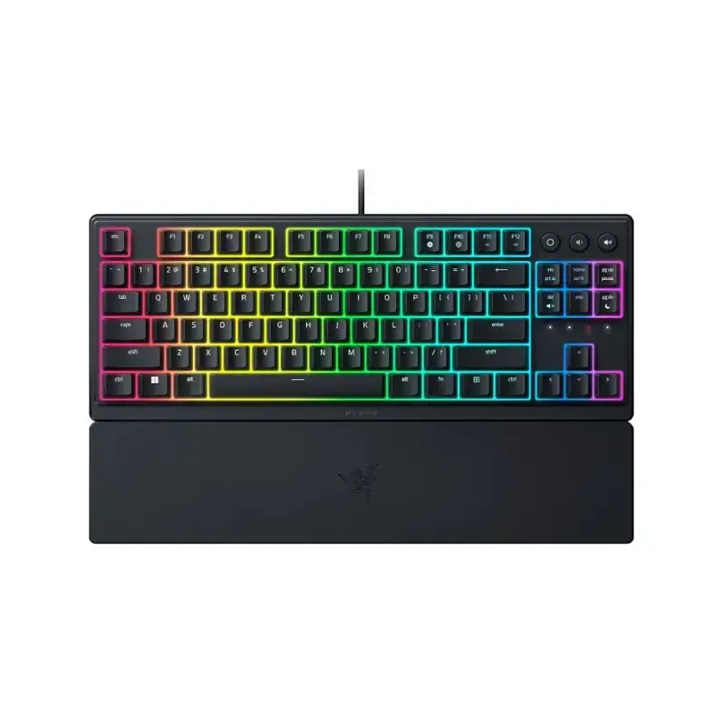 کیبورد گیمینگ با سیم ریزر مدل Razer Ornata V3 Tenkeyless