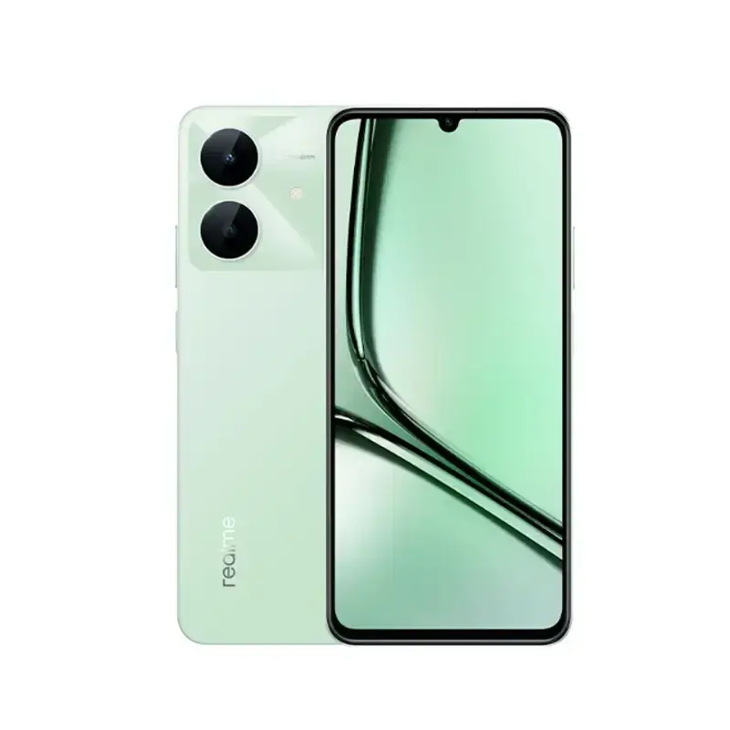 realme note 60x green