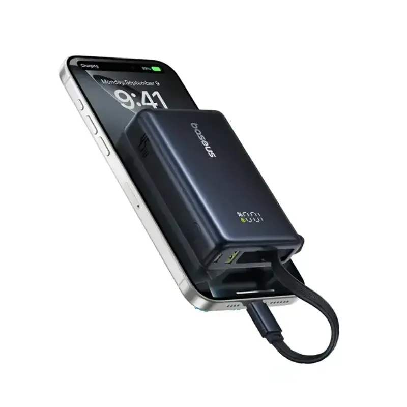 پاوربانک باسئوس مدل PicoGo 45W ظرفیت    10000 میلی آمپر ساعت