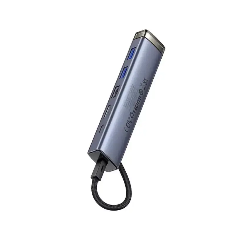 هاب 6 پورت باسئوس مدل Baseus UltraJoy BS-OH166