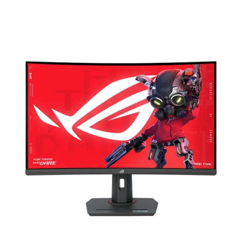 مانیتور گیمینگ خمیده 32 اینچ ایسوس مدل ROG Strix XG32WCS