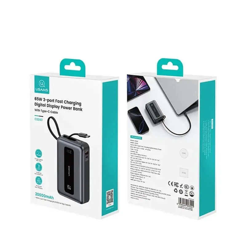 پاوربانک یوسمز مدل cd243-3