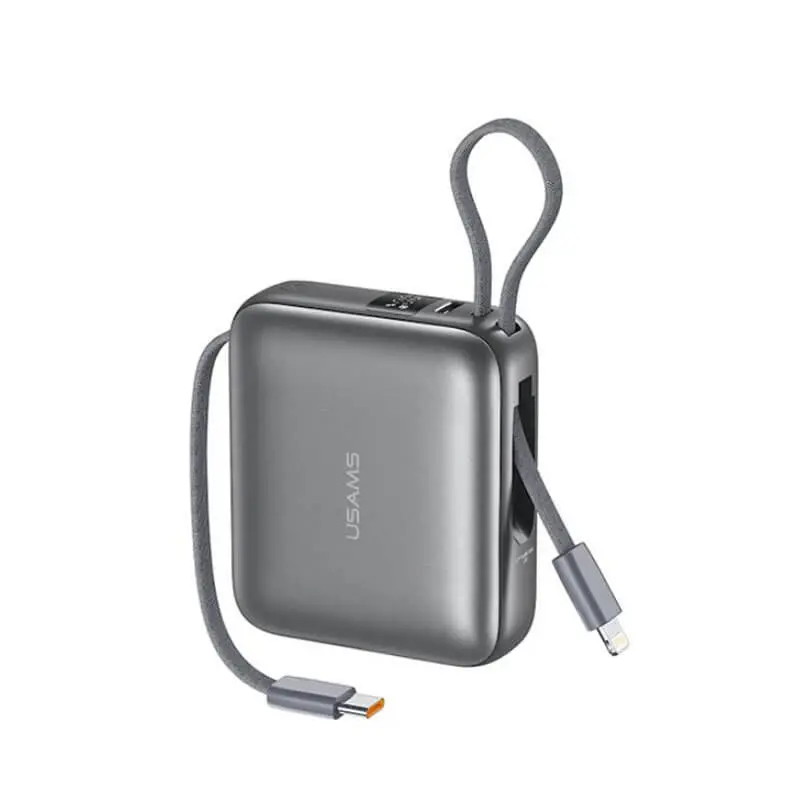 پاوربانک یوسمز مدل US-CD240 ظرفیت 10000 میلیآمپر ساعت