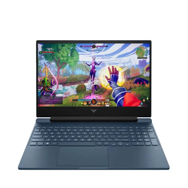 لپ تاپ گیمینگ 15.6 اینچی اچ پی مدل Victus 15 FB3009AX R5-16GB-512 SSD-6GB 3050-WIN 11