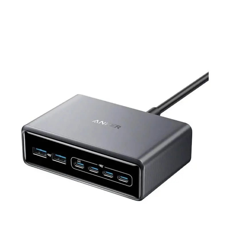 شارژ رومیزی 6 پورت انکر مدل A2683 توان 200 وات