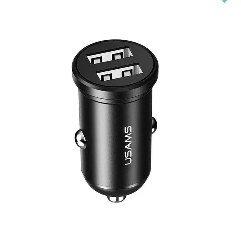شارژر فندکی یوسمز CC114 C20 2.4A Dual USB Mini Car Charger - 2