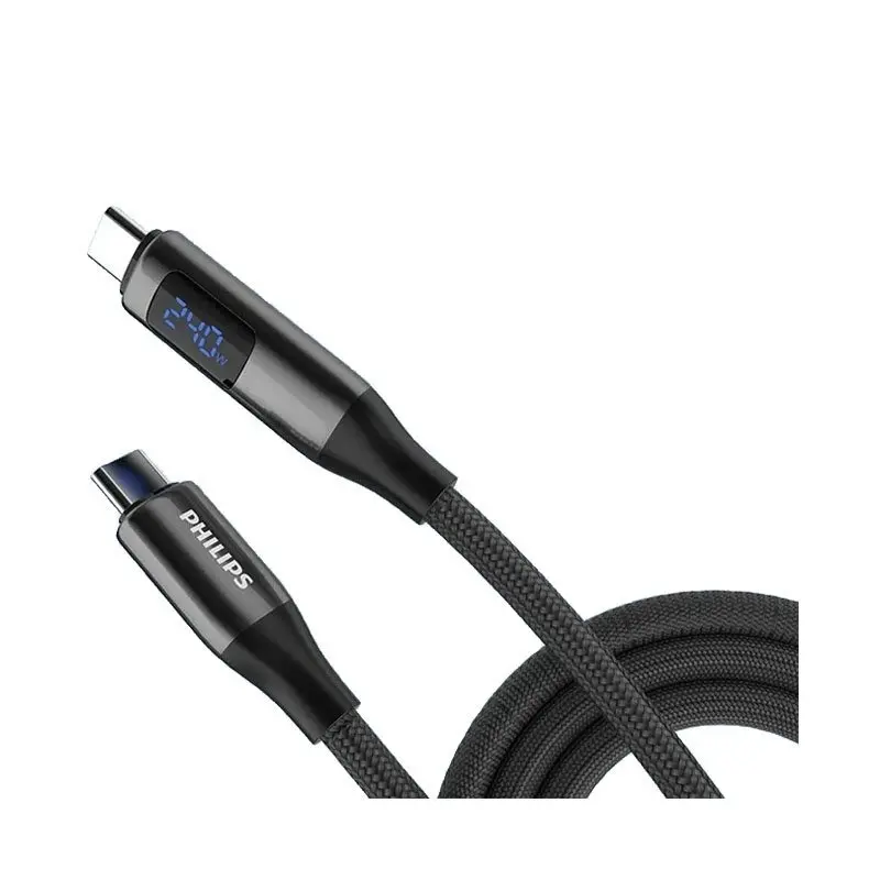 کابل شارژ USB-C to USB-C فیلیپس مدل DLC4583C