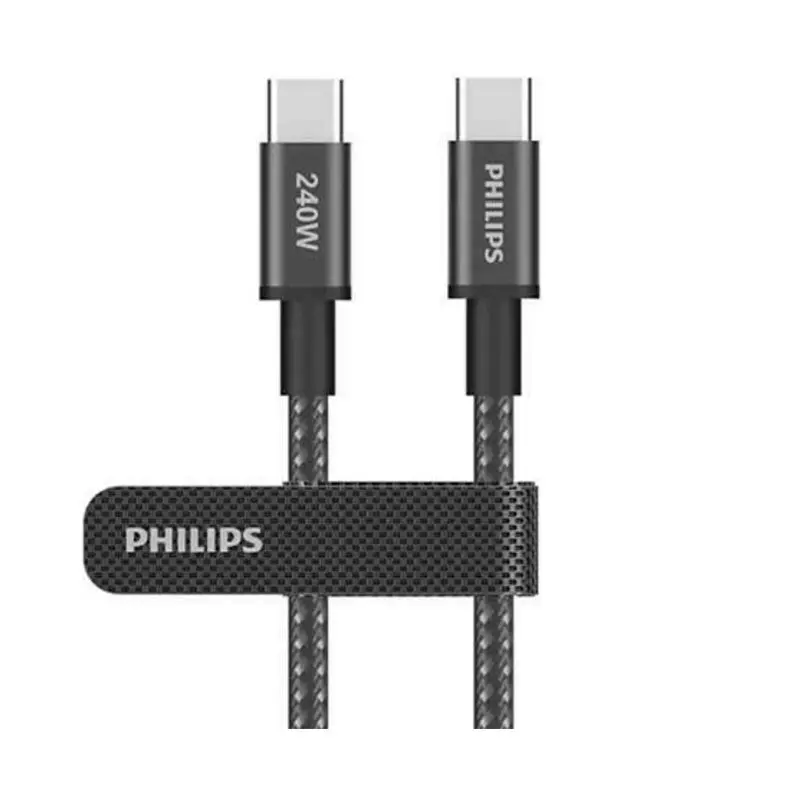 کابل شارژ USB-C to USB-C فیلیپس مدل DLC7030C
