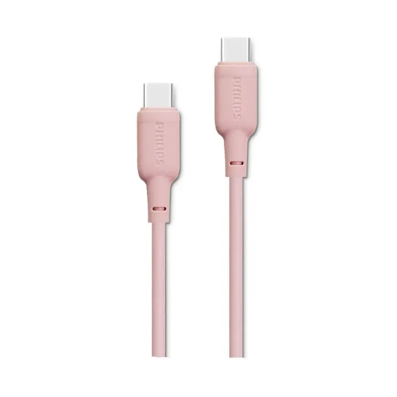 کابل شارژ USB-C to USB-C فیلیپس مدل DLC6541 - 2