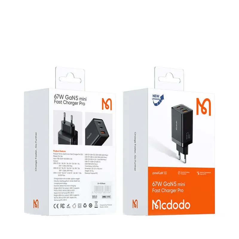 شارژر دیواری مک دودو مدل CH-1541-2