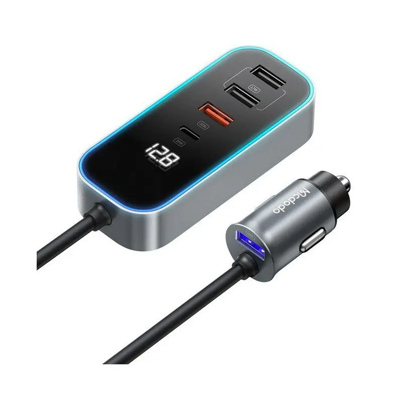 شارژر فندکی 5 پورت مک دودو مدل CC-190