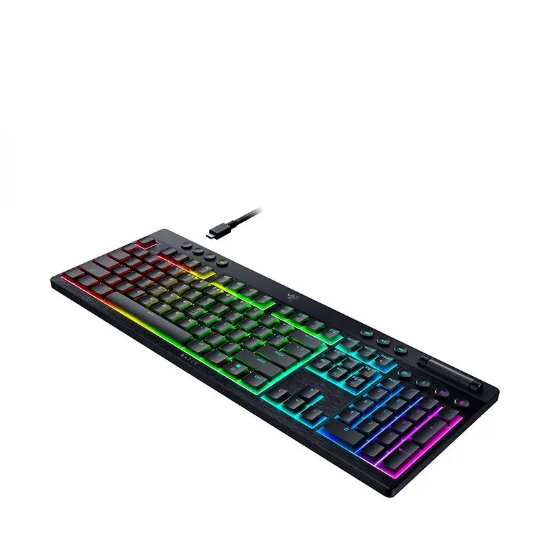 کیبورد گیمینگ ریزر مدل BlackWidow V4 Low-Profile HyperSpeed -3