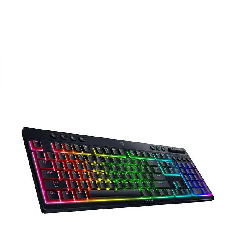 کیبورد گیمینگ ریزر مدل BlackWidow V4 Low-Profile HyperSpeed -2
