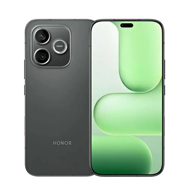 Honor 600 Lite Black Front & Back View