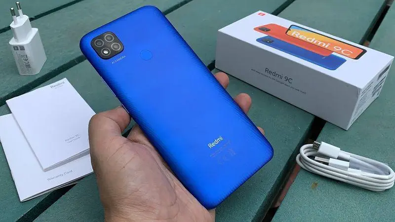 آنباکسینگ گوشی Redmi 9C شیائومی