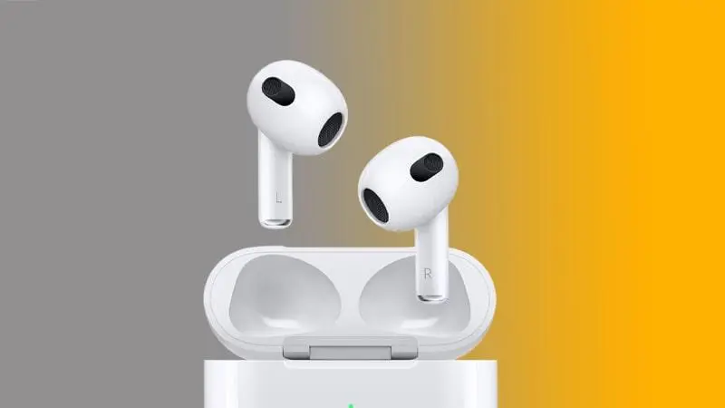 هدفون بی‌سیم اپل مدل AirPods 3