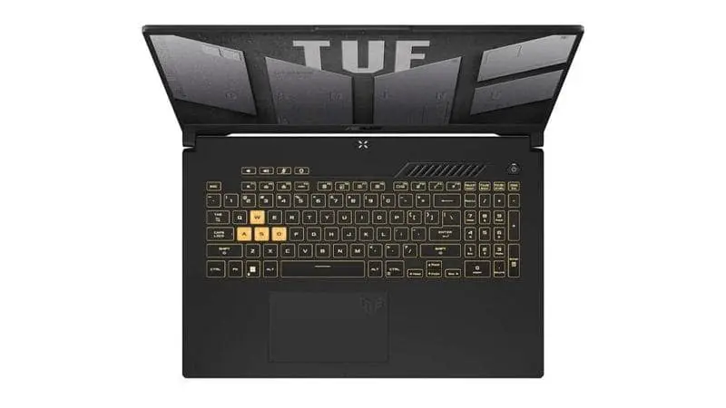 سخت‌افزار لپ‌ تاپ ایسوس TUF  FX707ZC4-HX038