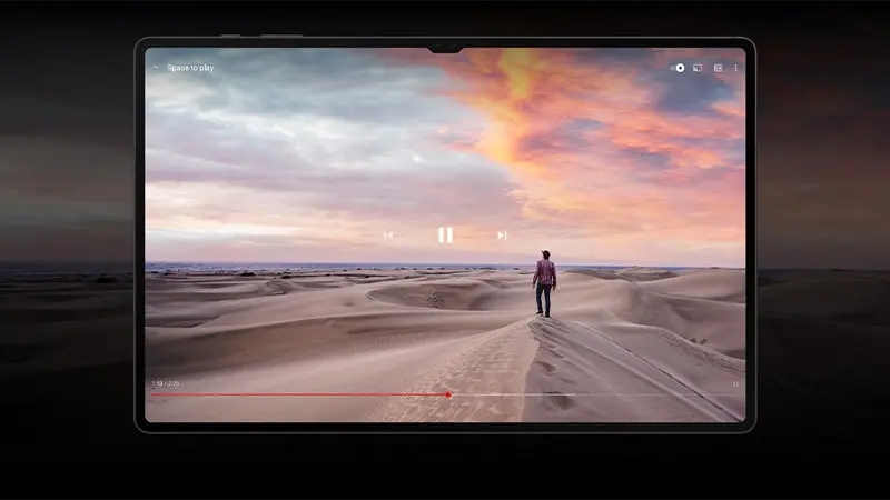 صفحه نمایش Galaxy Tab S8 PLUS 