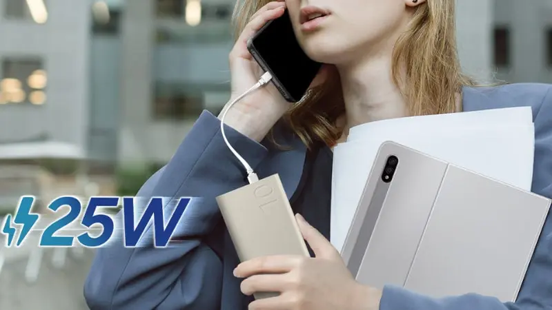 قابلیت حمل پاوربانک Battery Pack سامسونگ