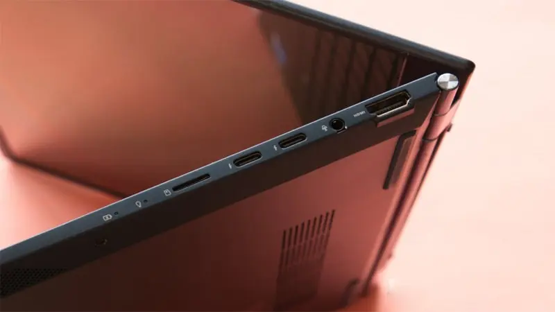 پورت‌های لپ‌تاپ ایسوس مدل ZenBook OLED UX3402ZA-KM101W