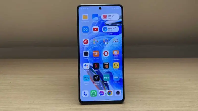 صفحه نمایش redmi note 12 pro