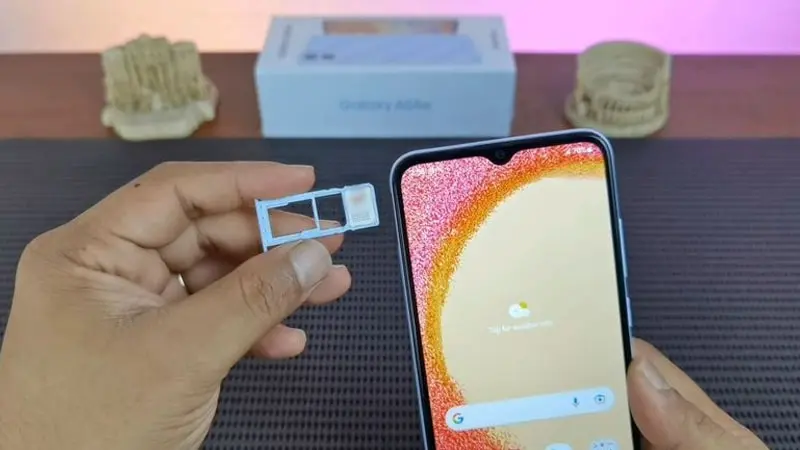 تعداد سیمکارت گوشی موبایل a04e