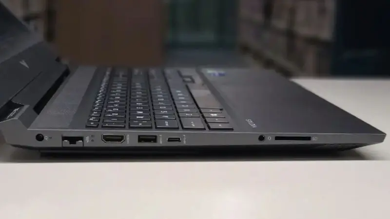 پورتهای لپتاپ اچ پی مدل HP Laptop Victus 16 D1009Nia