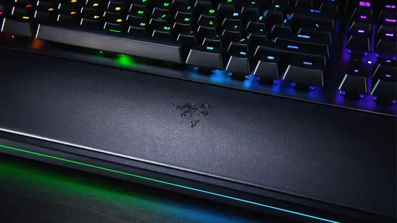 کیبورد گیمینگ با سیم ریزر مدل Razer Huntsman Elite Opto-Mechanical