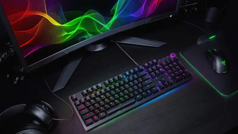 Razer Huntsman Elite with RGB