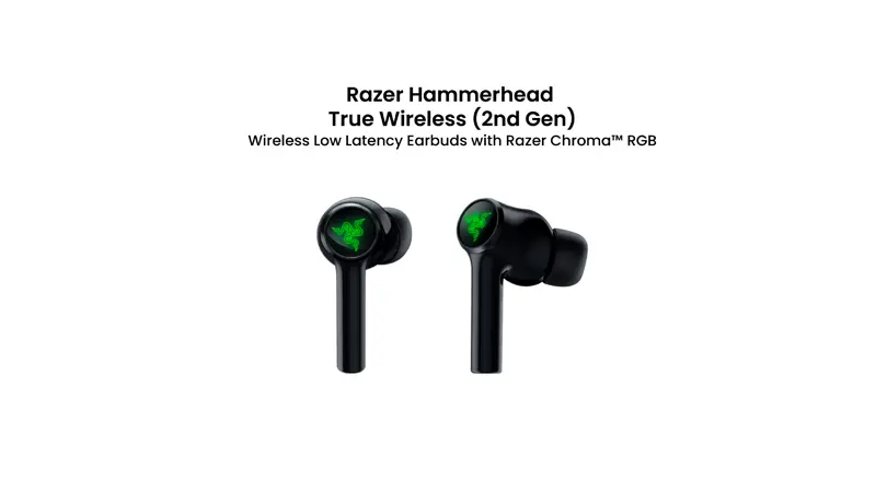 گوشی‌های هدفون Razer Hammerhead True wireless Gen 2 